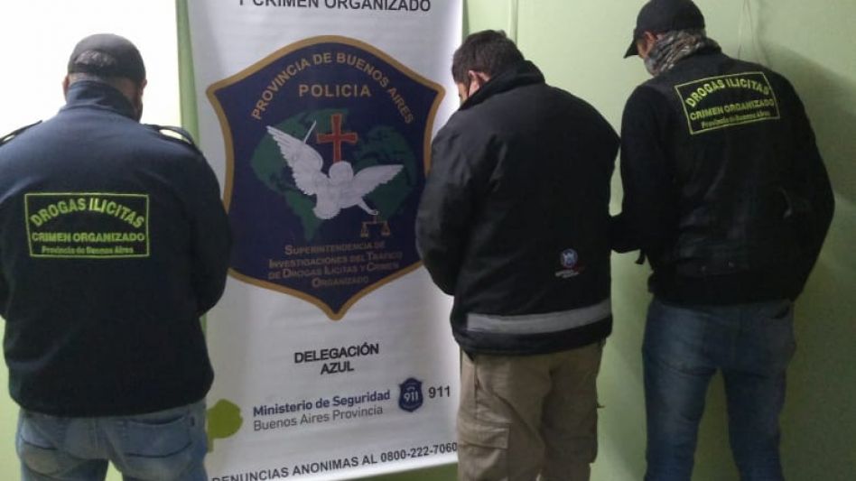 marihuana que se distribuía en Olavarría y Laprida