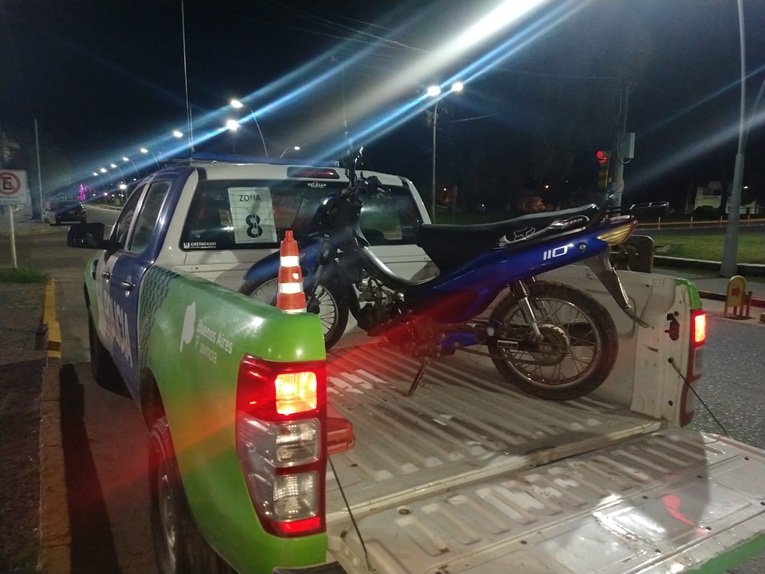 Secuestraron dos motos