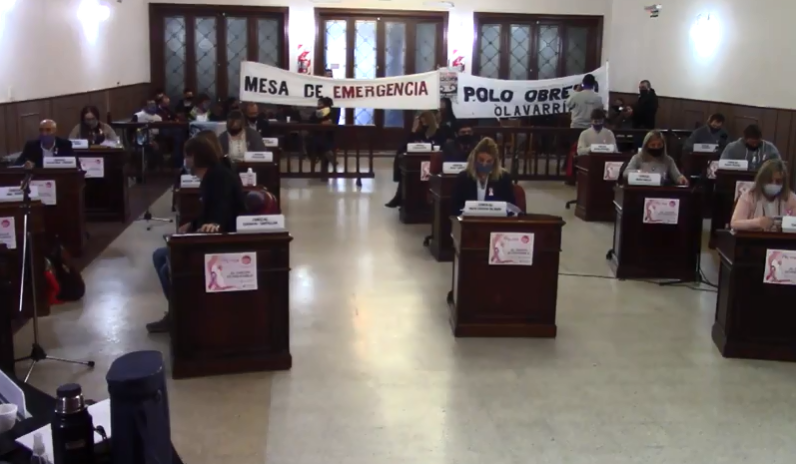 nueva sesión del HCD