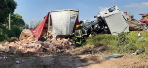 accidente en Roque Pérez