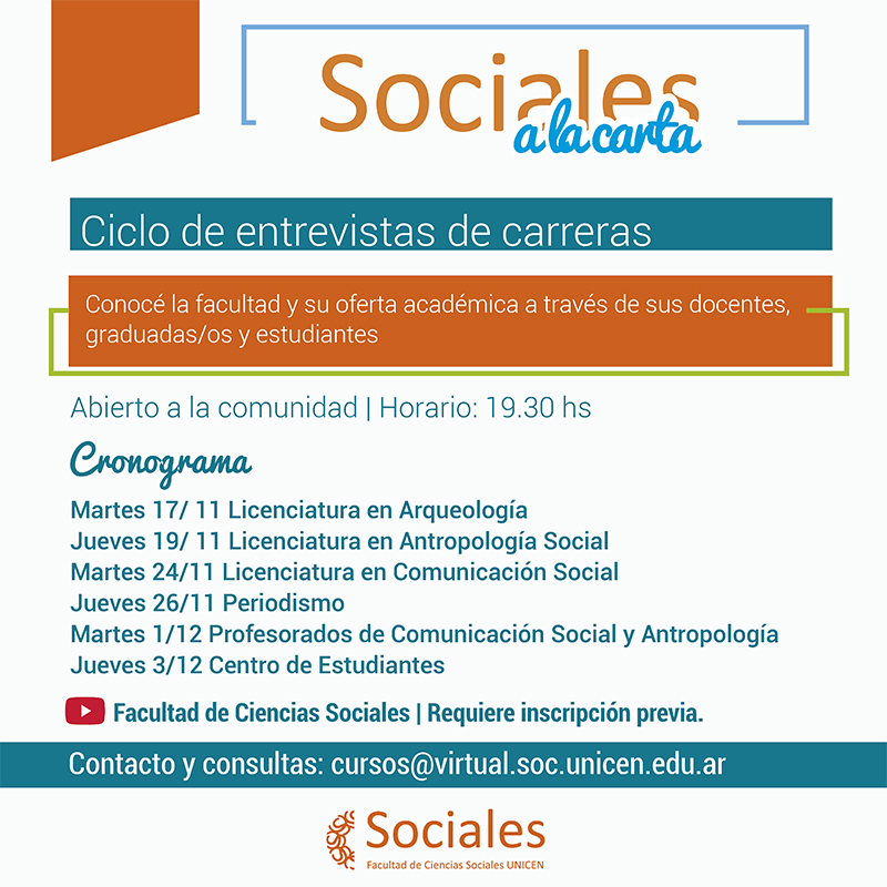 Sociales a la carta