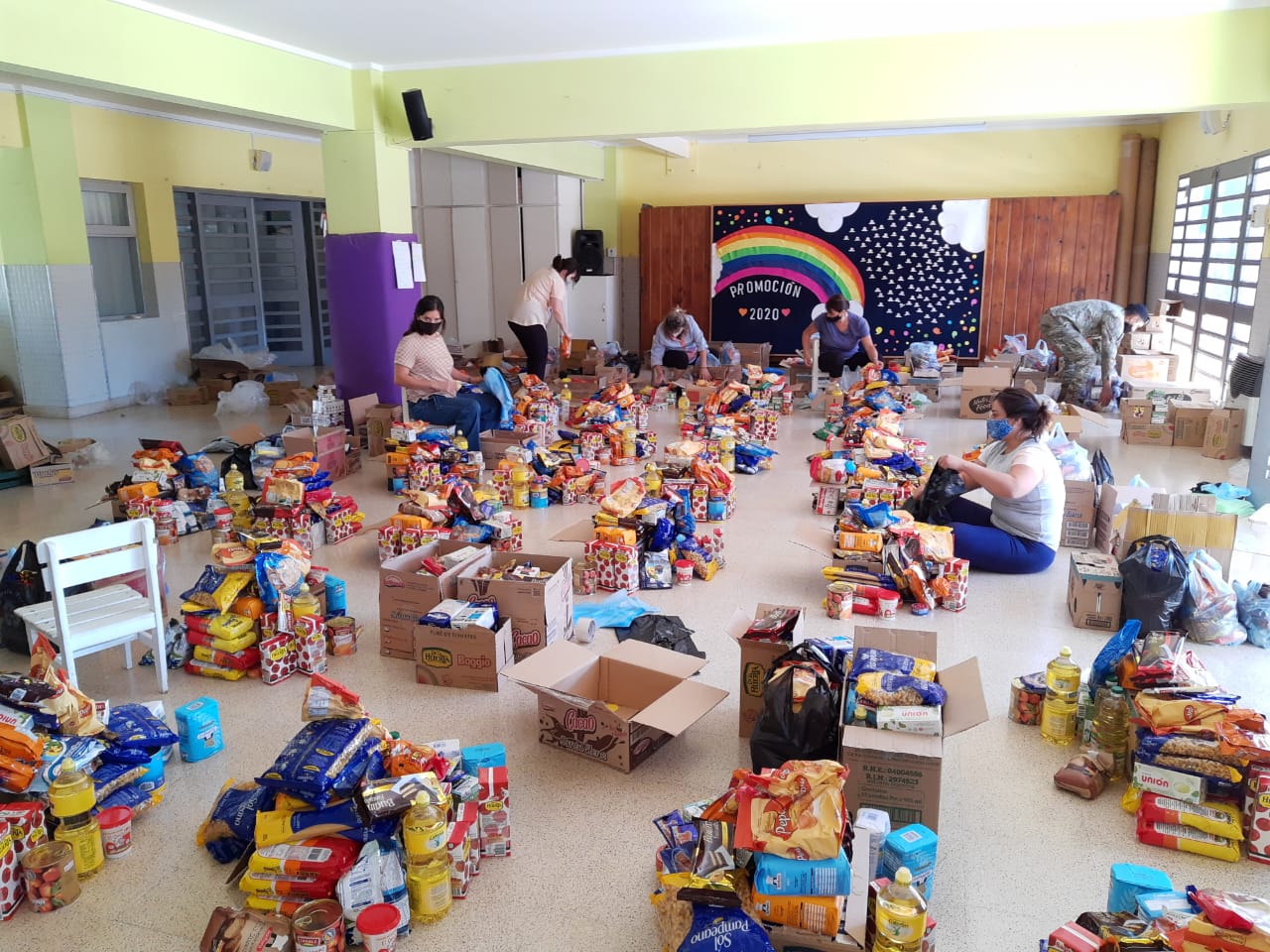 Bolsones de alimentos