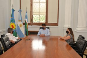 Galli con representantes