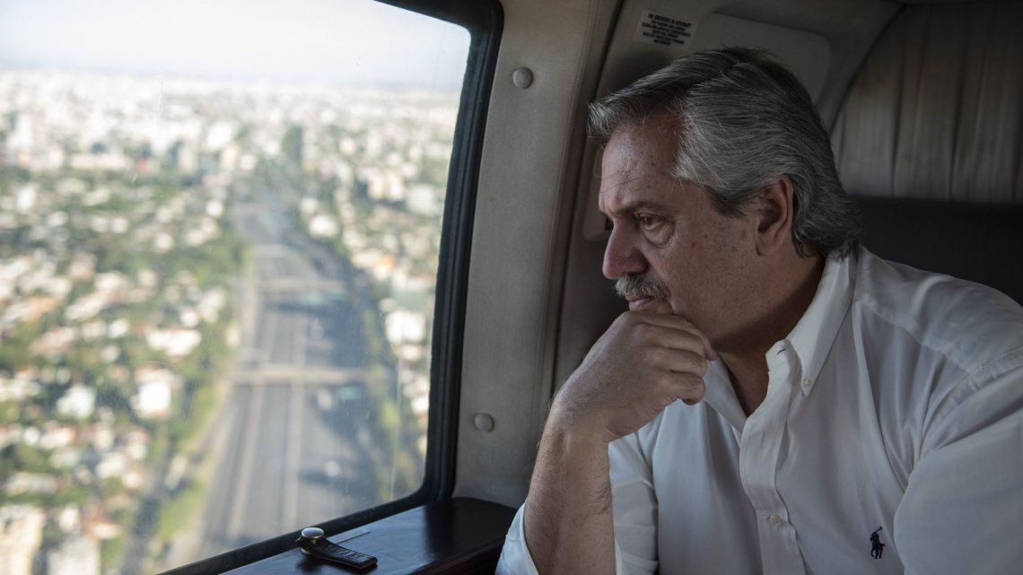 Alberto Fernandez alteró su agenda