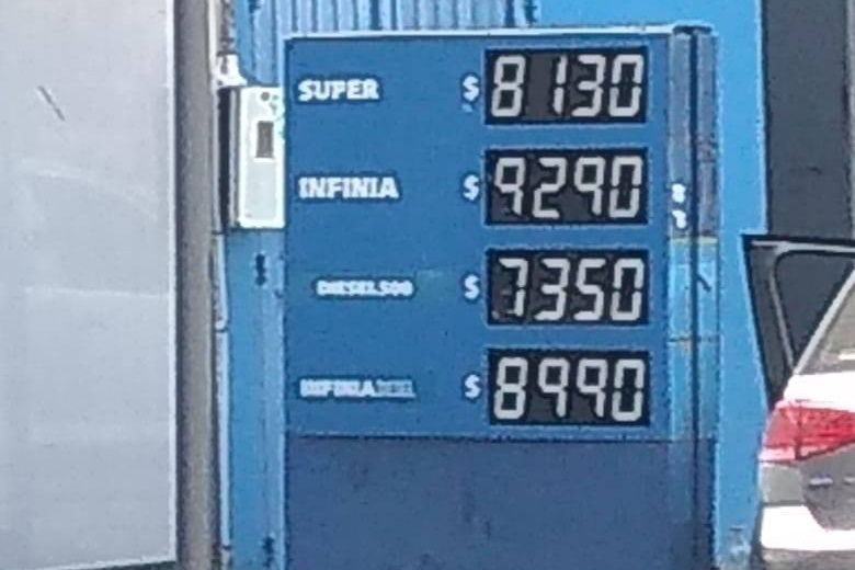 Volvió a aumentar el combustible