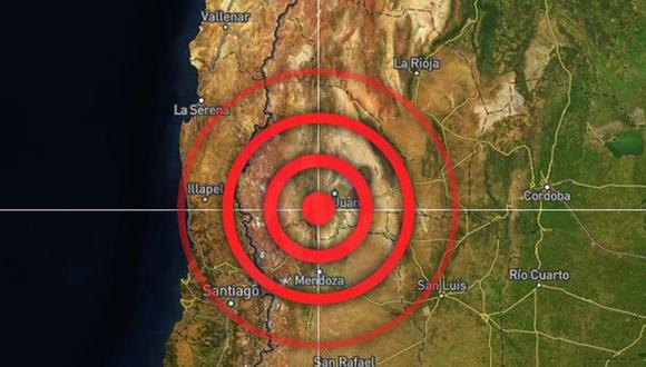 Terremoto sacude Argentina