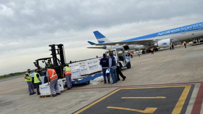Llegó a Ezeiza