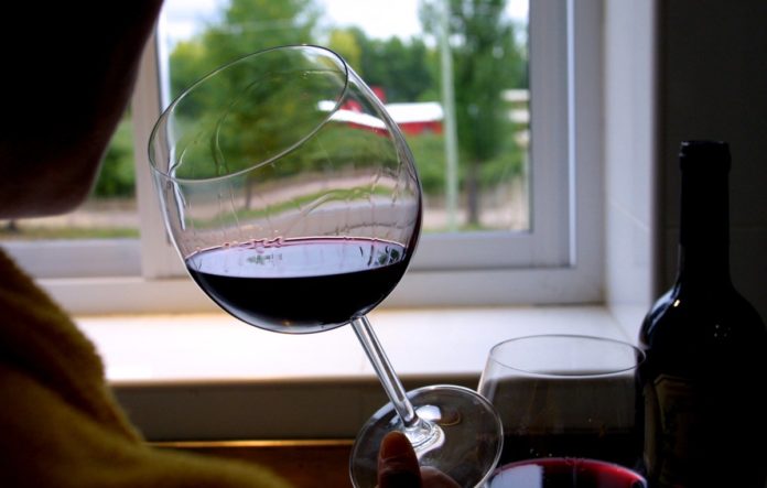 el consumo de vino