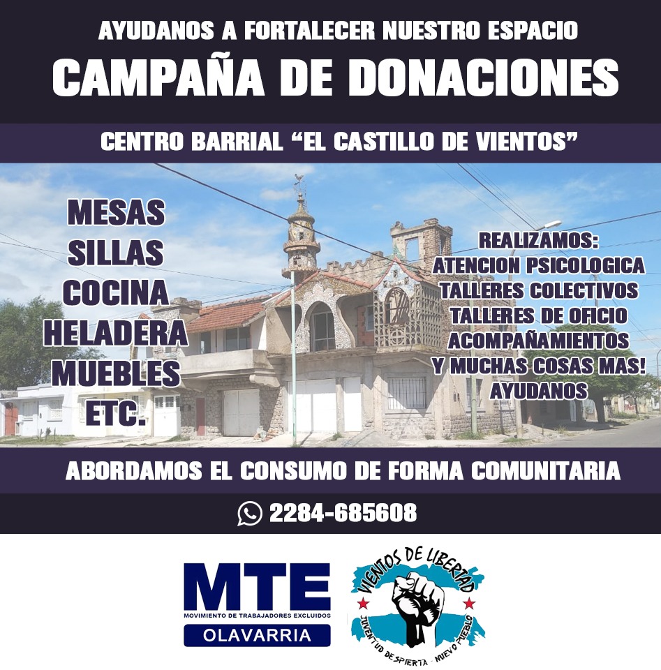 Campaña de donaciones