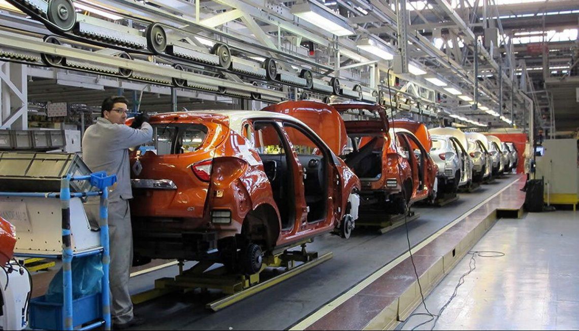 caída de producción