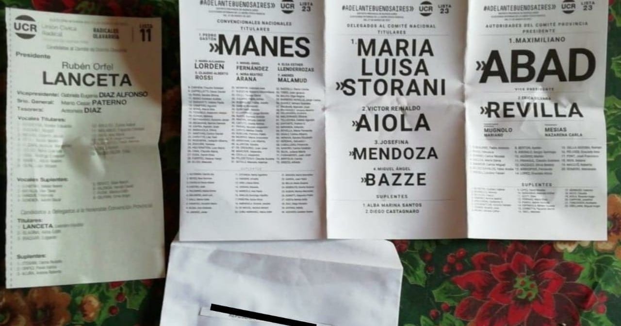 la lista 123 