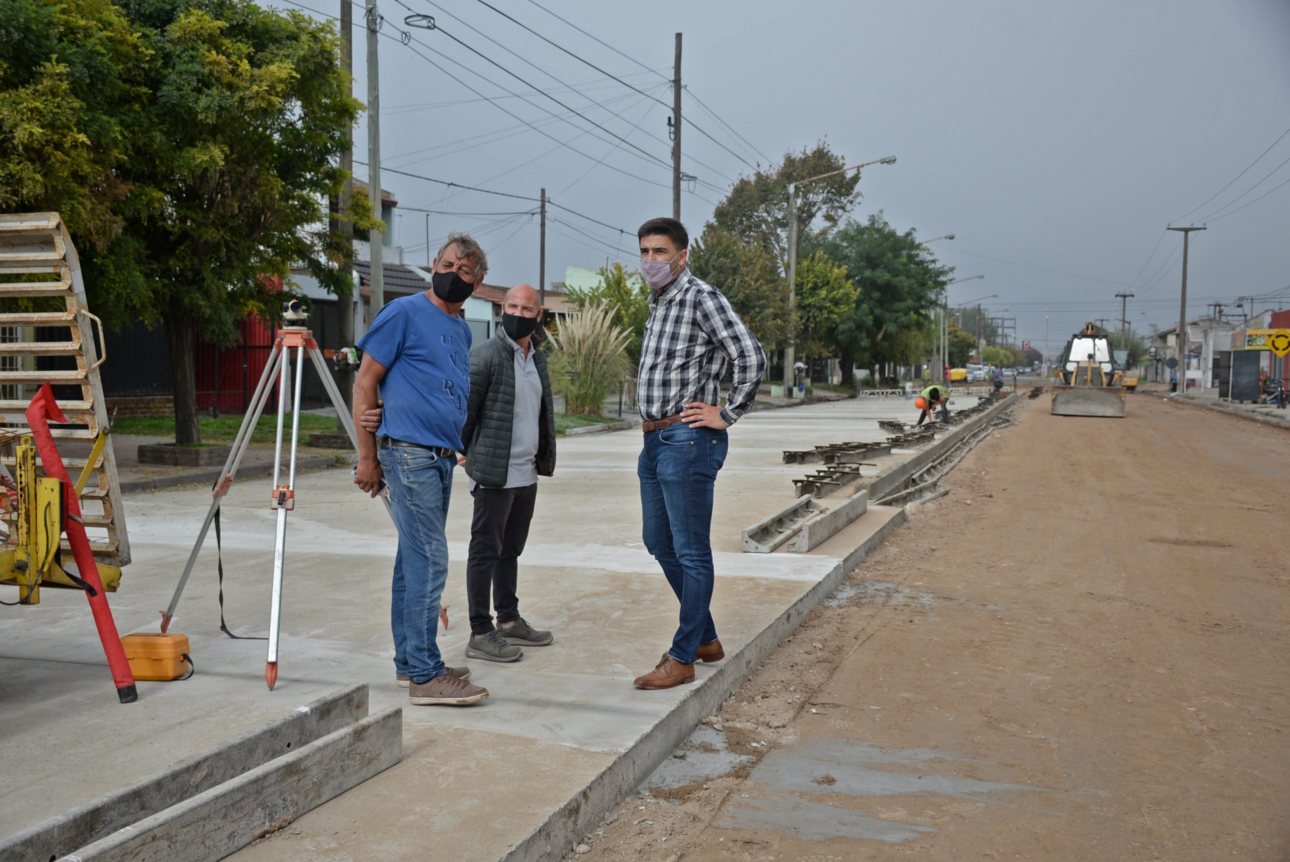 El Intendente recorrió la obra