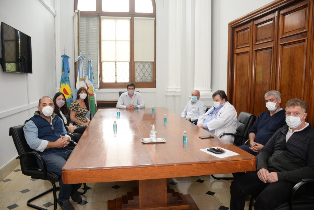 Galli encabezó una reunión con