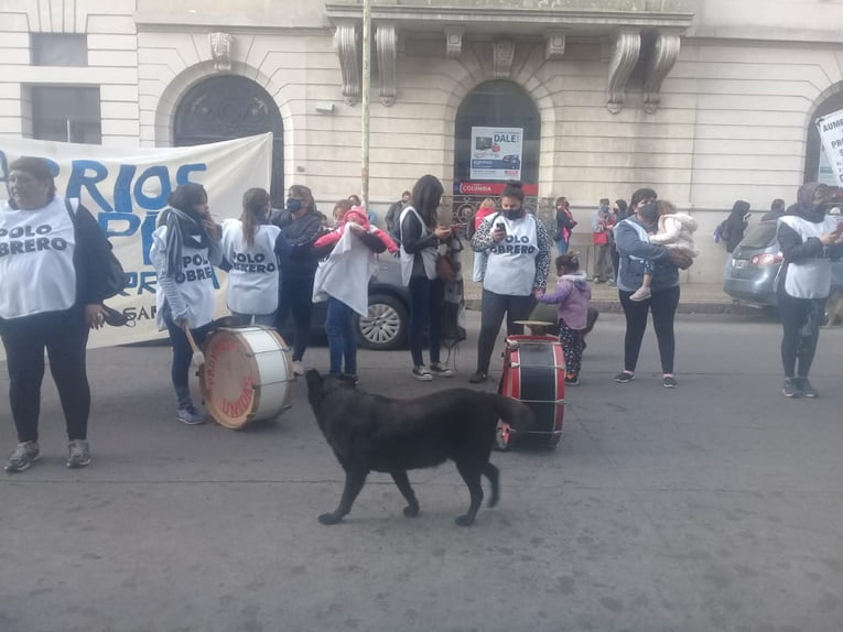 El Polo obrero reclamó en