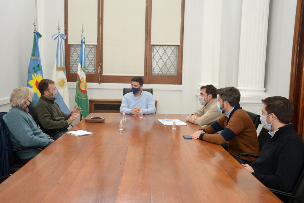 Ezequiel Galli se reunió con