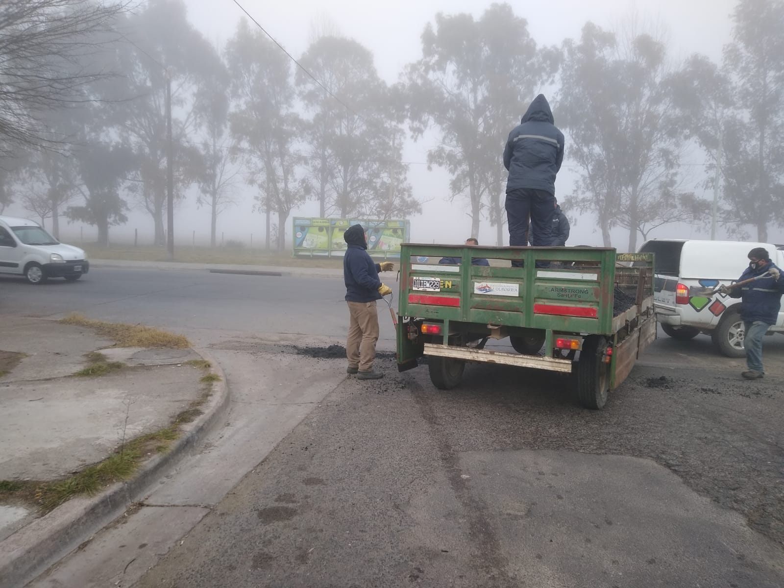 Mantenimiento de calles en Sierras