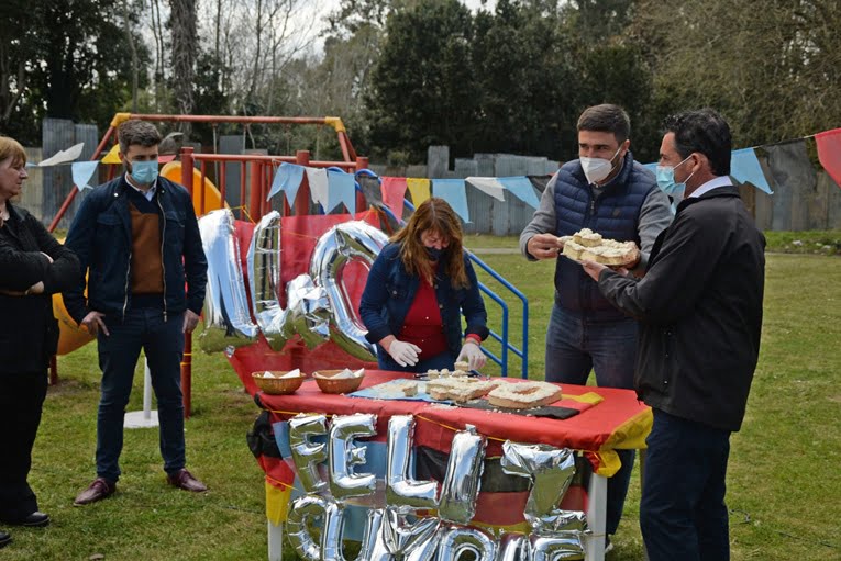 El intendente Ezequiel Galli encabezó
