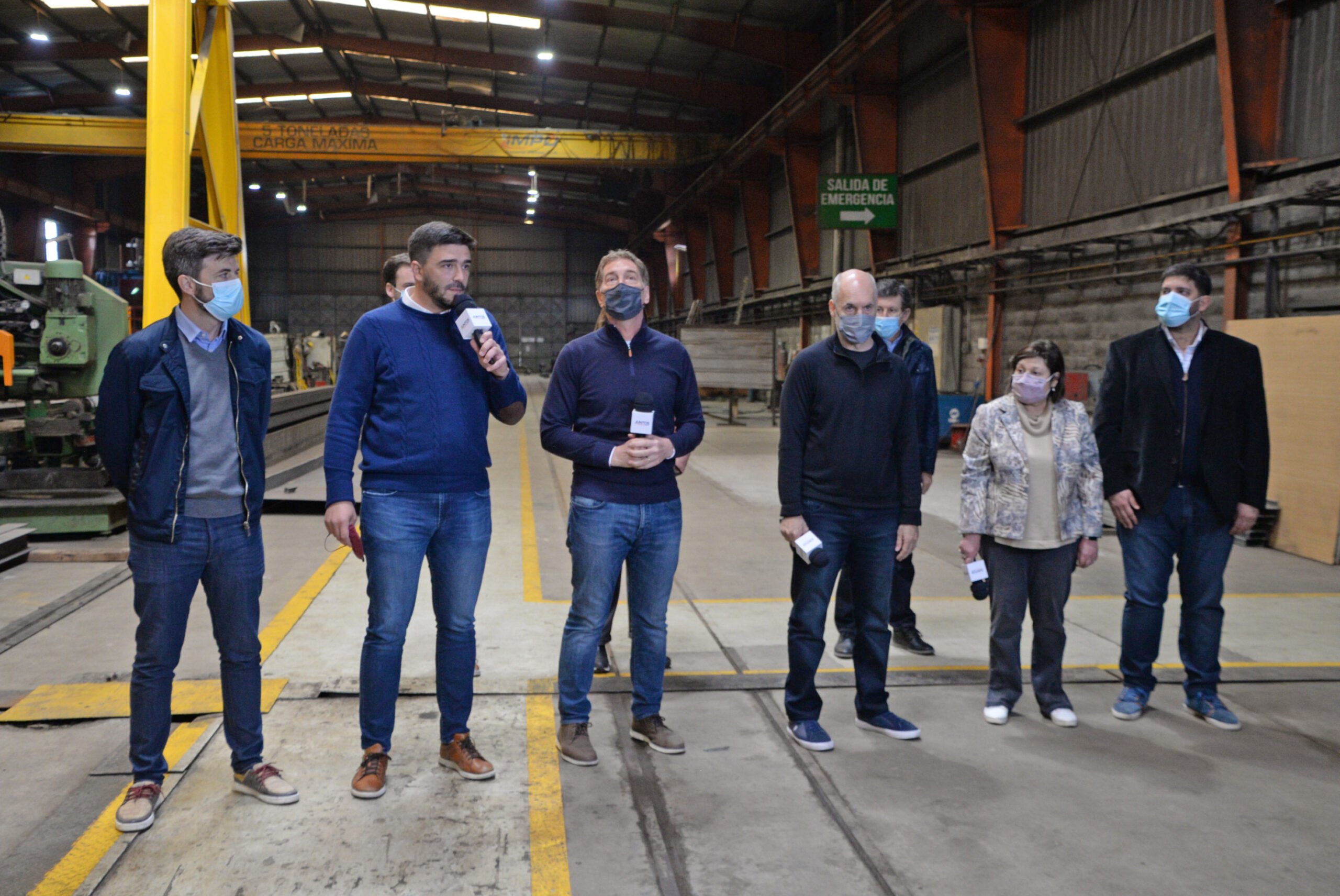 En Olavarría Diego Santilli presentó