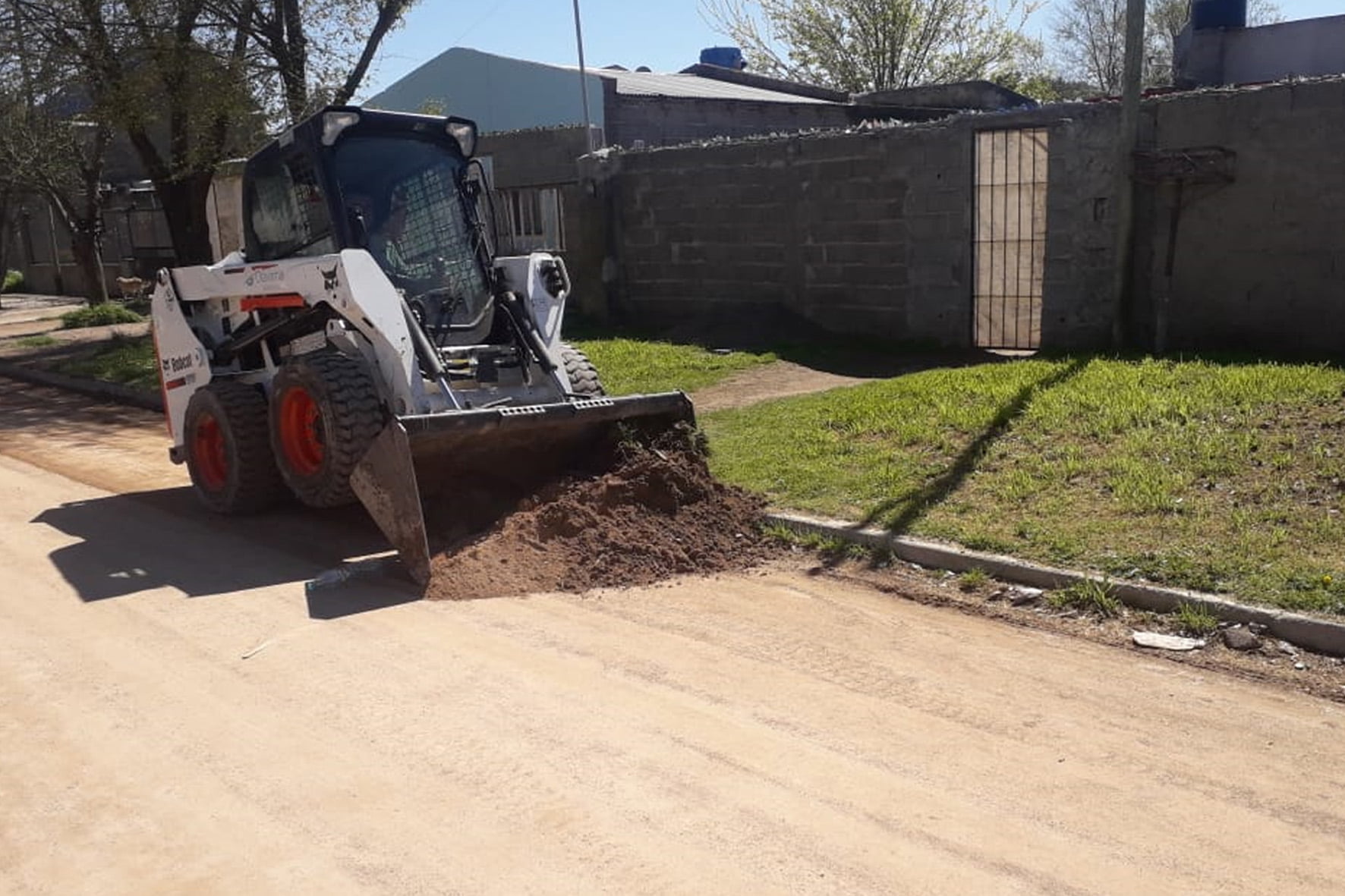 Se realizan trabajos de mantenimiento