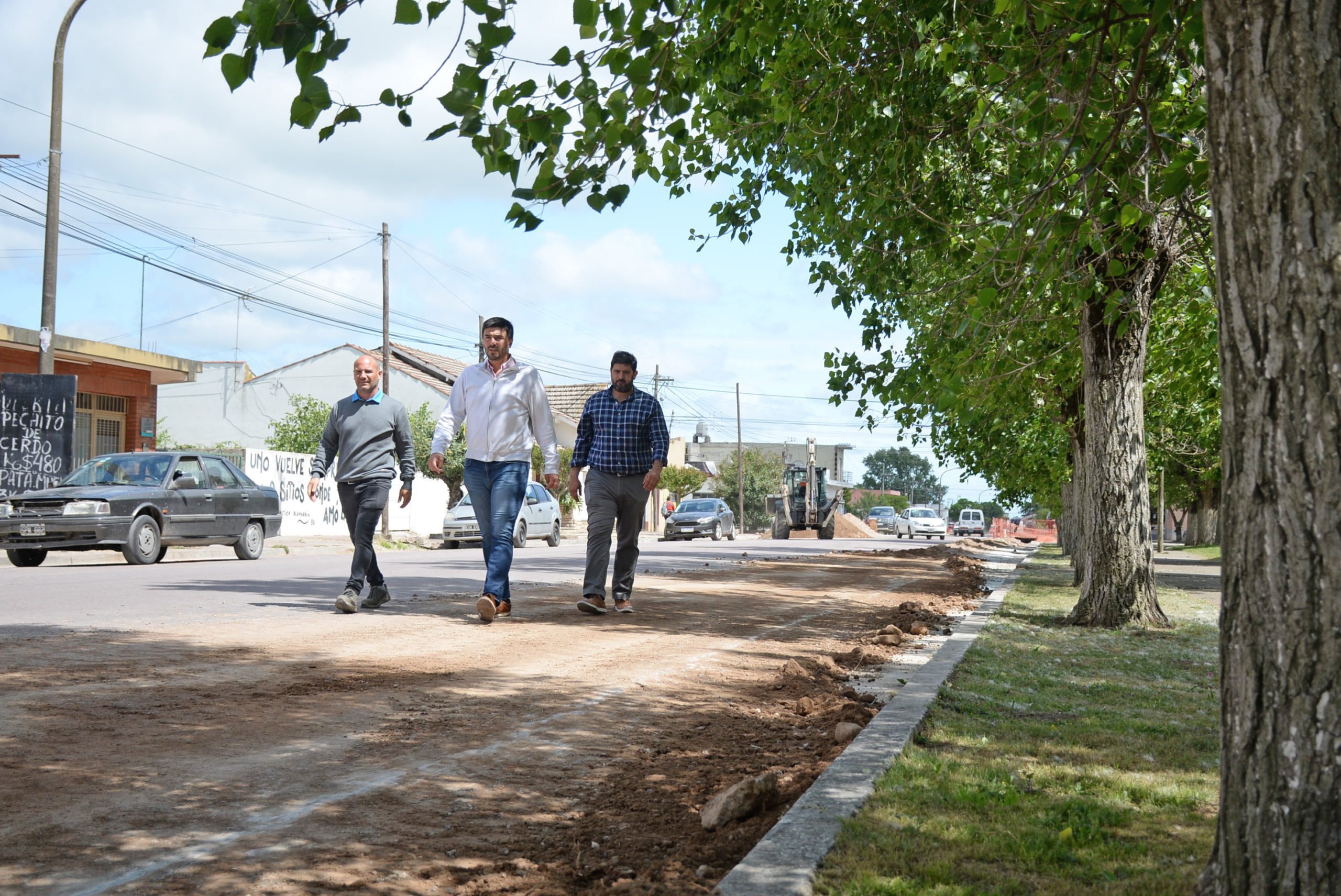 Obra de cloacas en