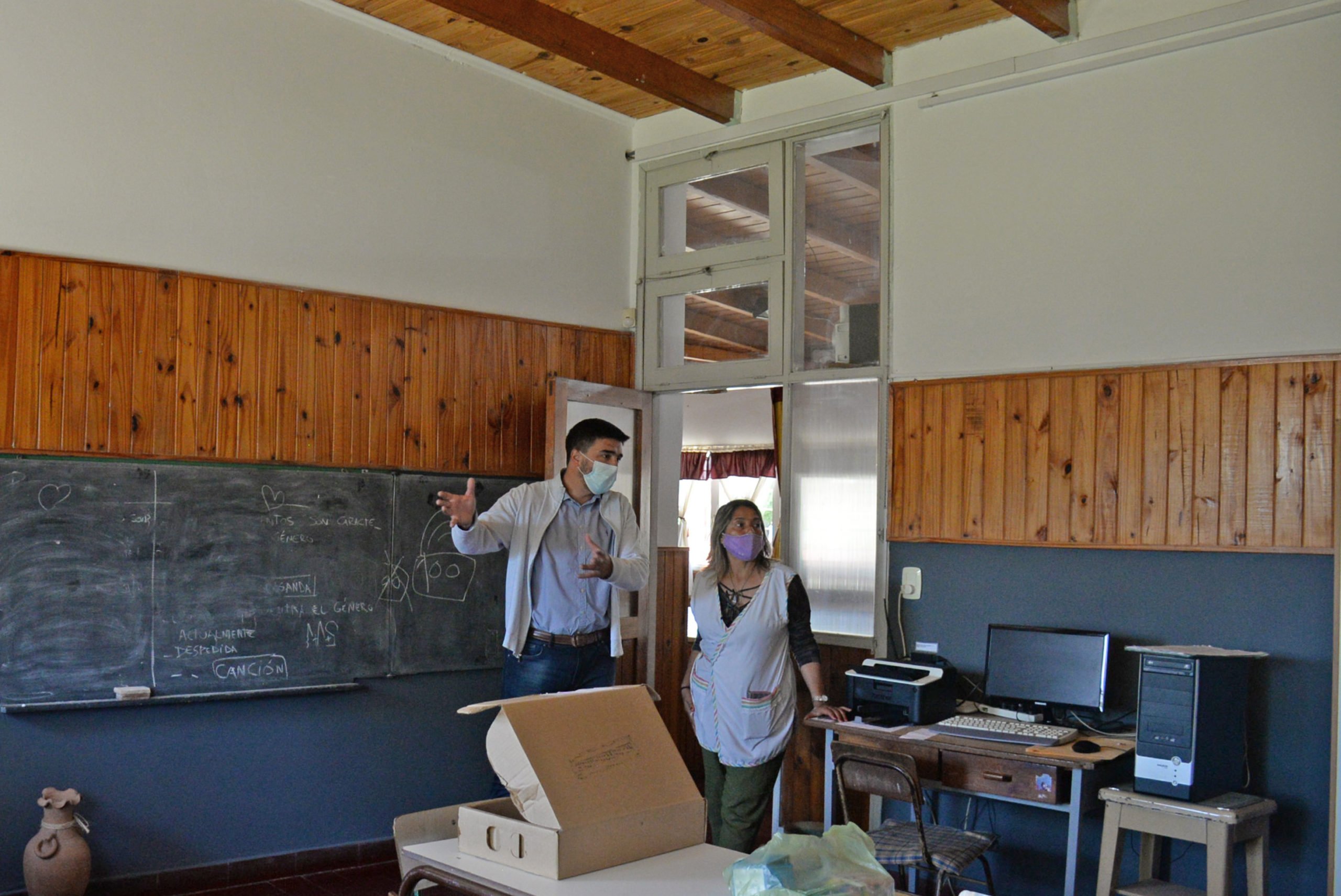 Una escuela cincuentenaria con