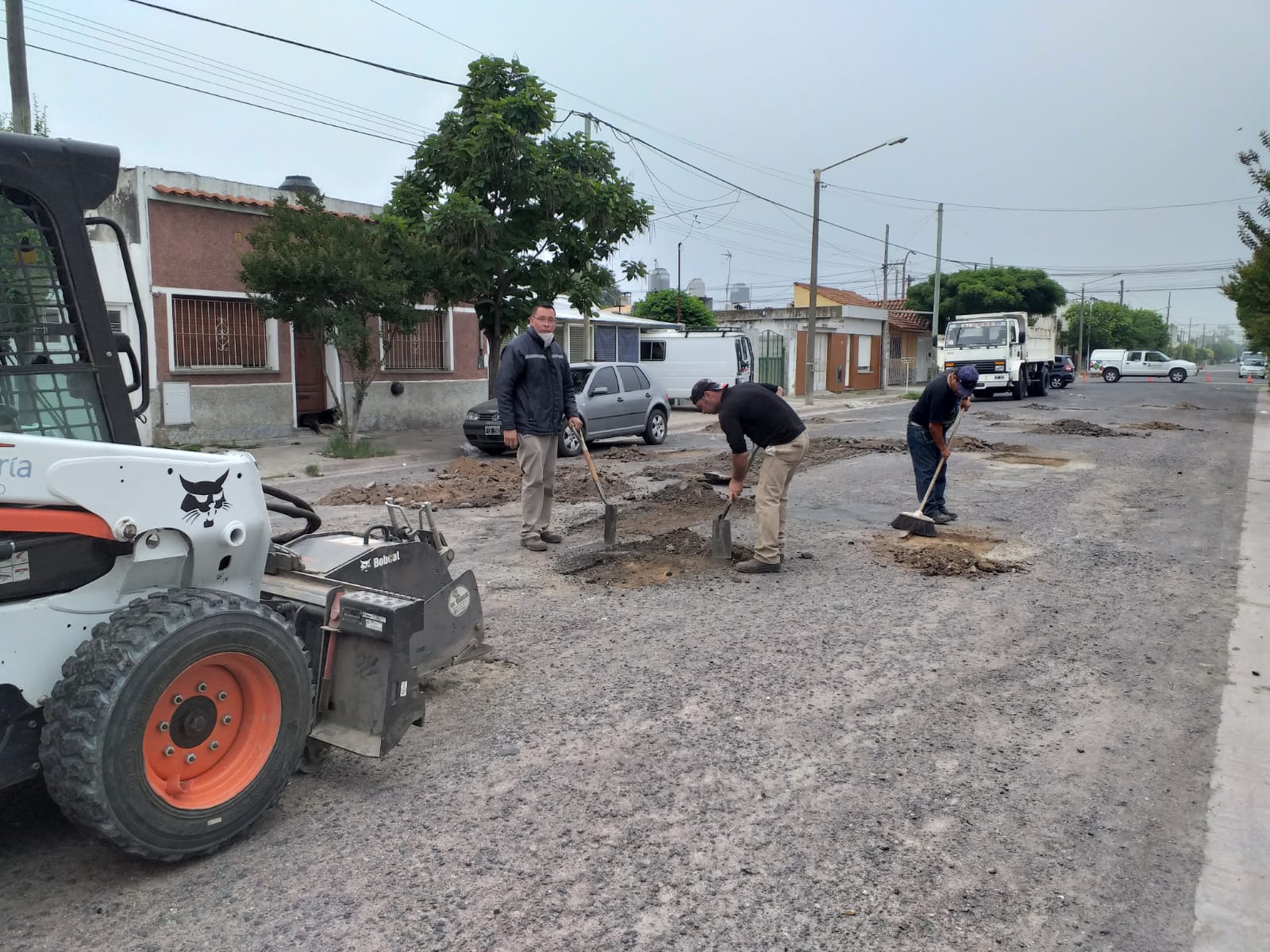 Se realizan trabajos de
