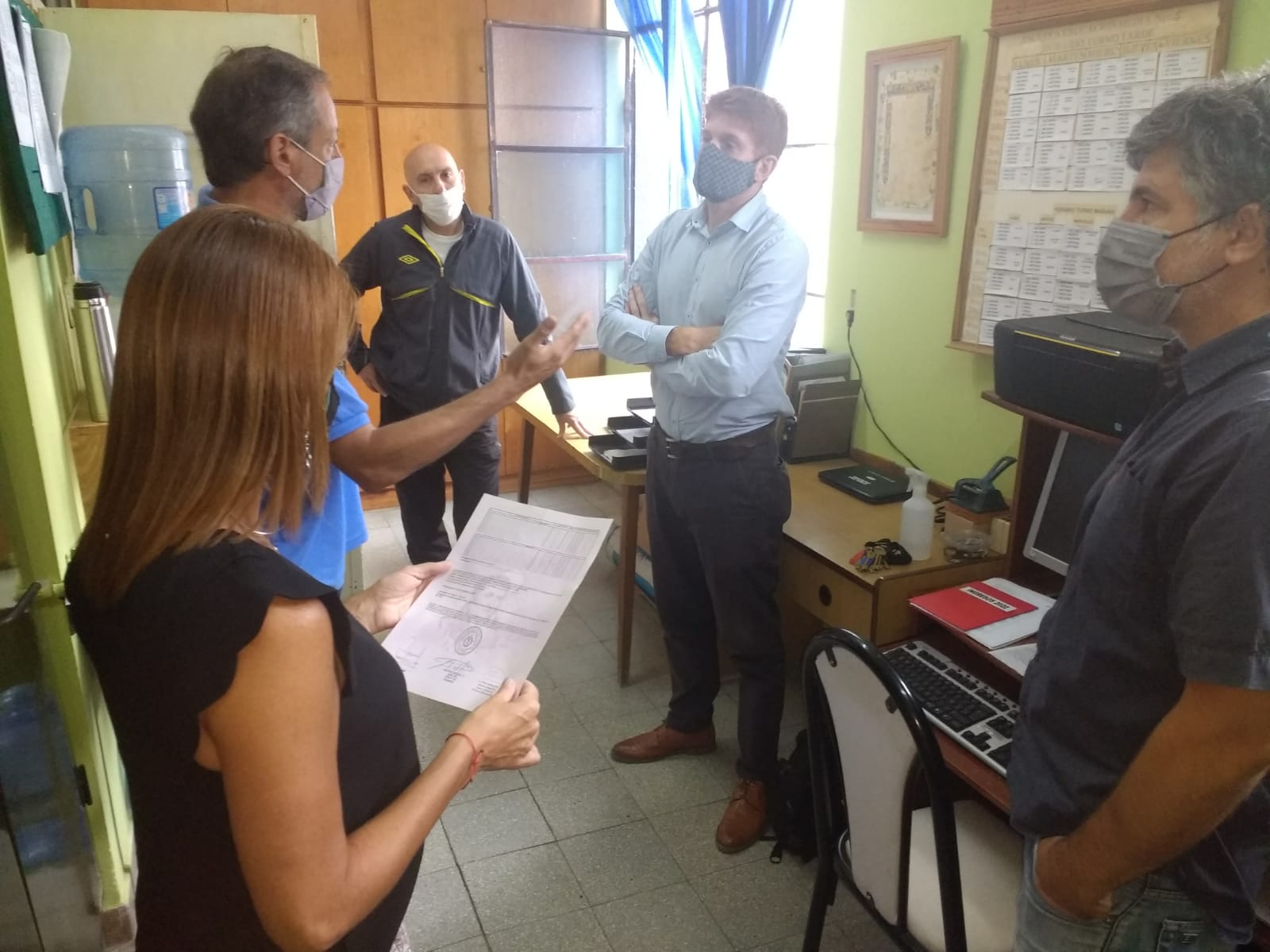 Recorrida institucional para la