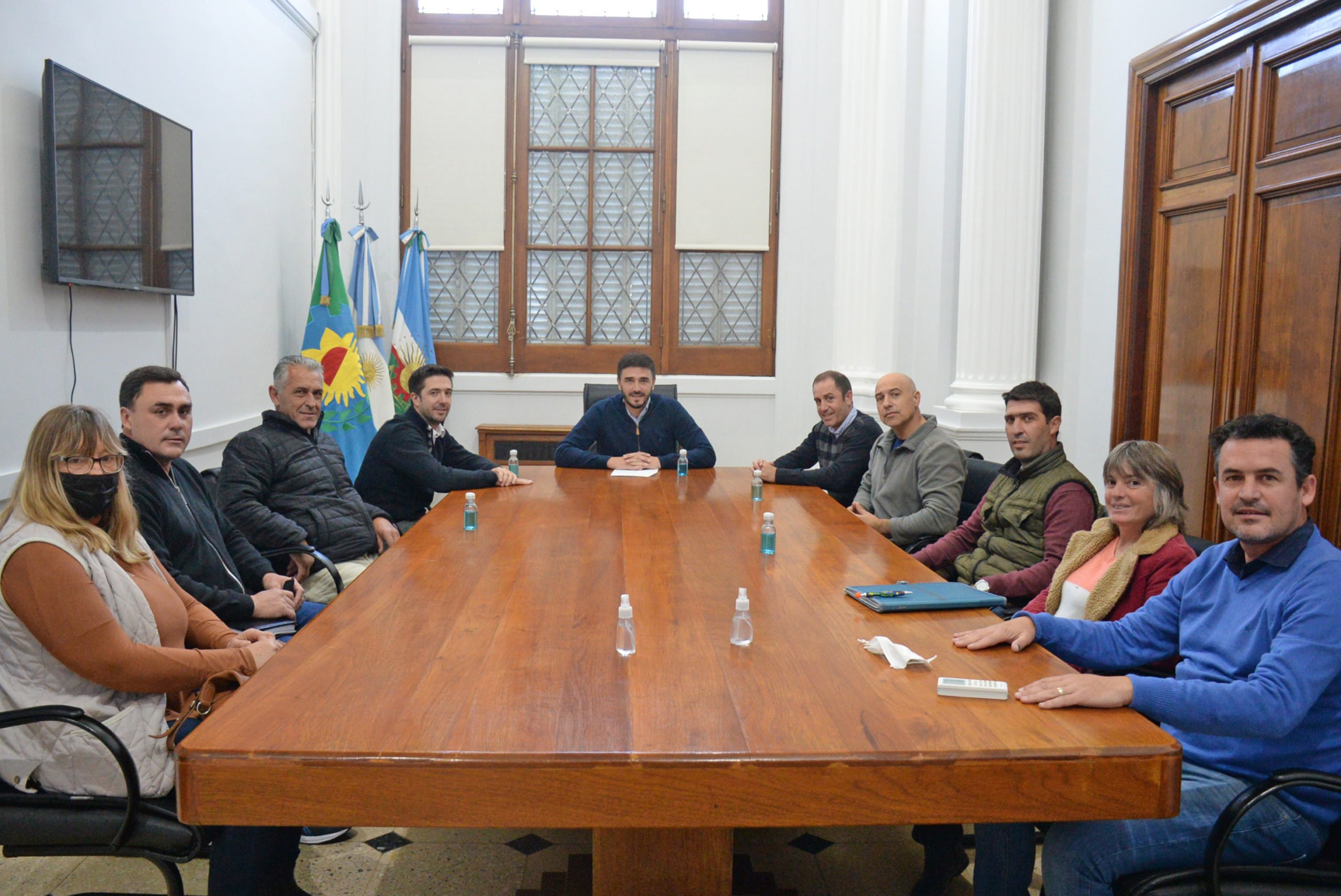 Ezequiel Galli se reunió