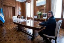 Cristina Fernández recibió a Sergio Massa en su despacho