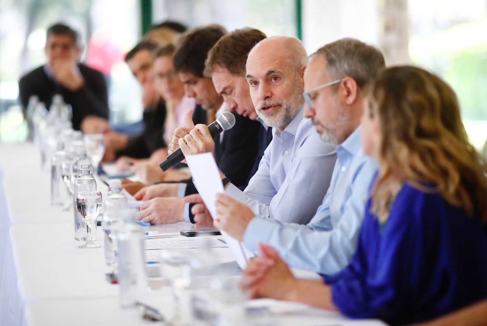 Larreta y Santilli lanzaron