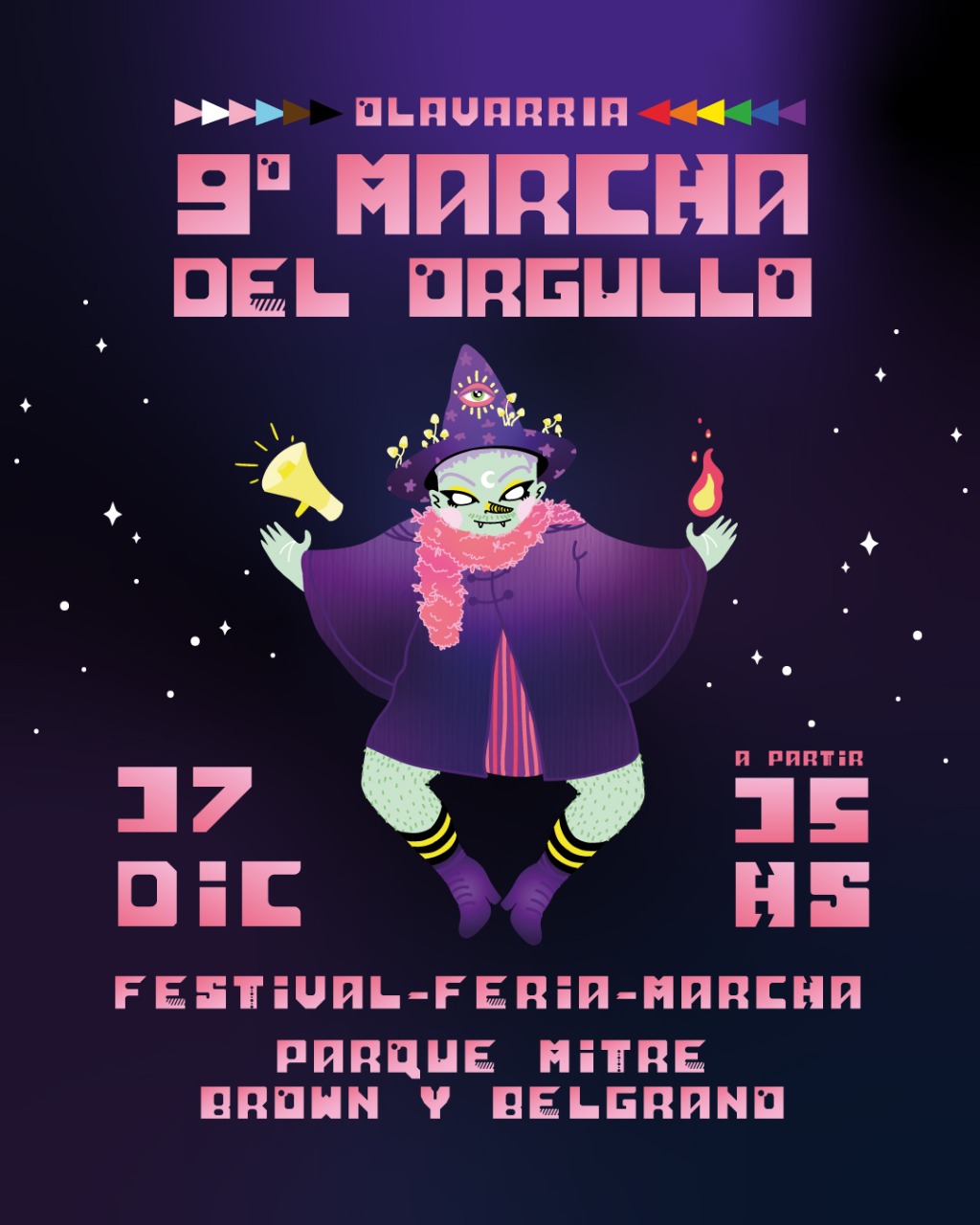 A días de la