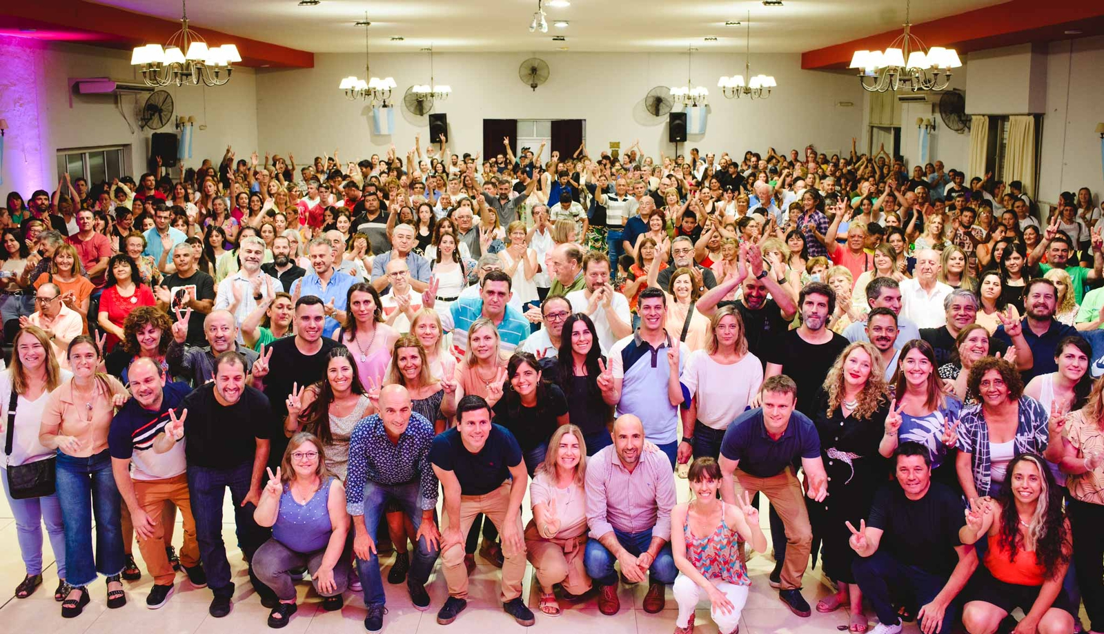 Multitudinario acto de cierre