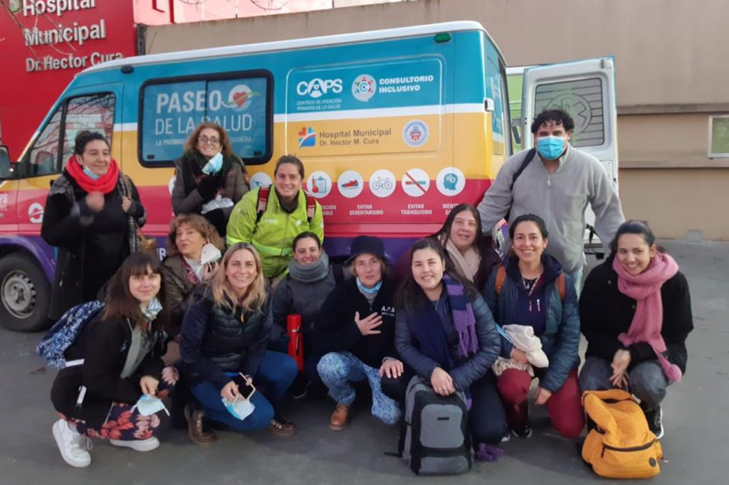 Jornada sanitaria en zona