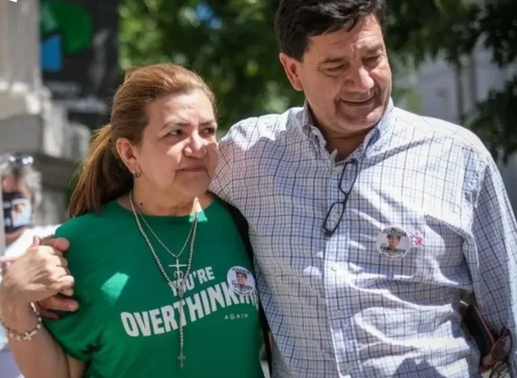La madre de Báez