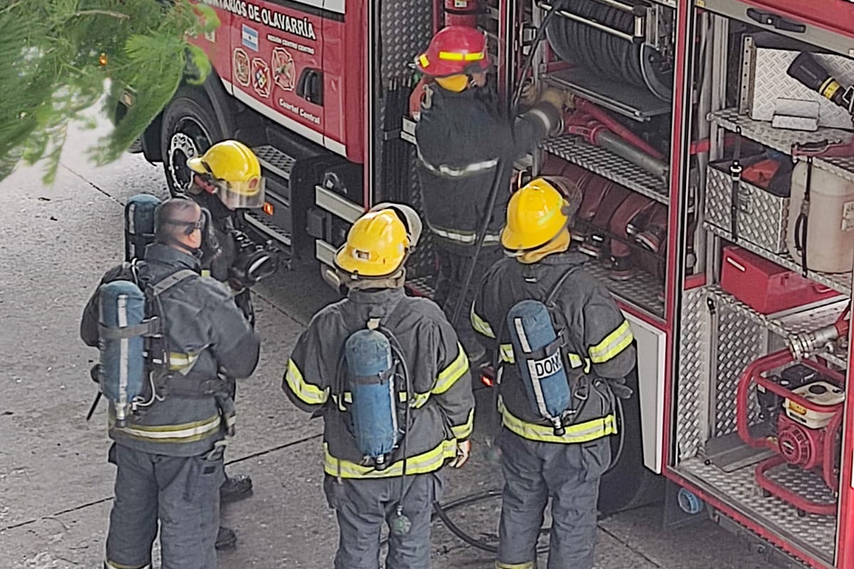Se realizó un simulacro