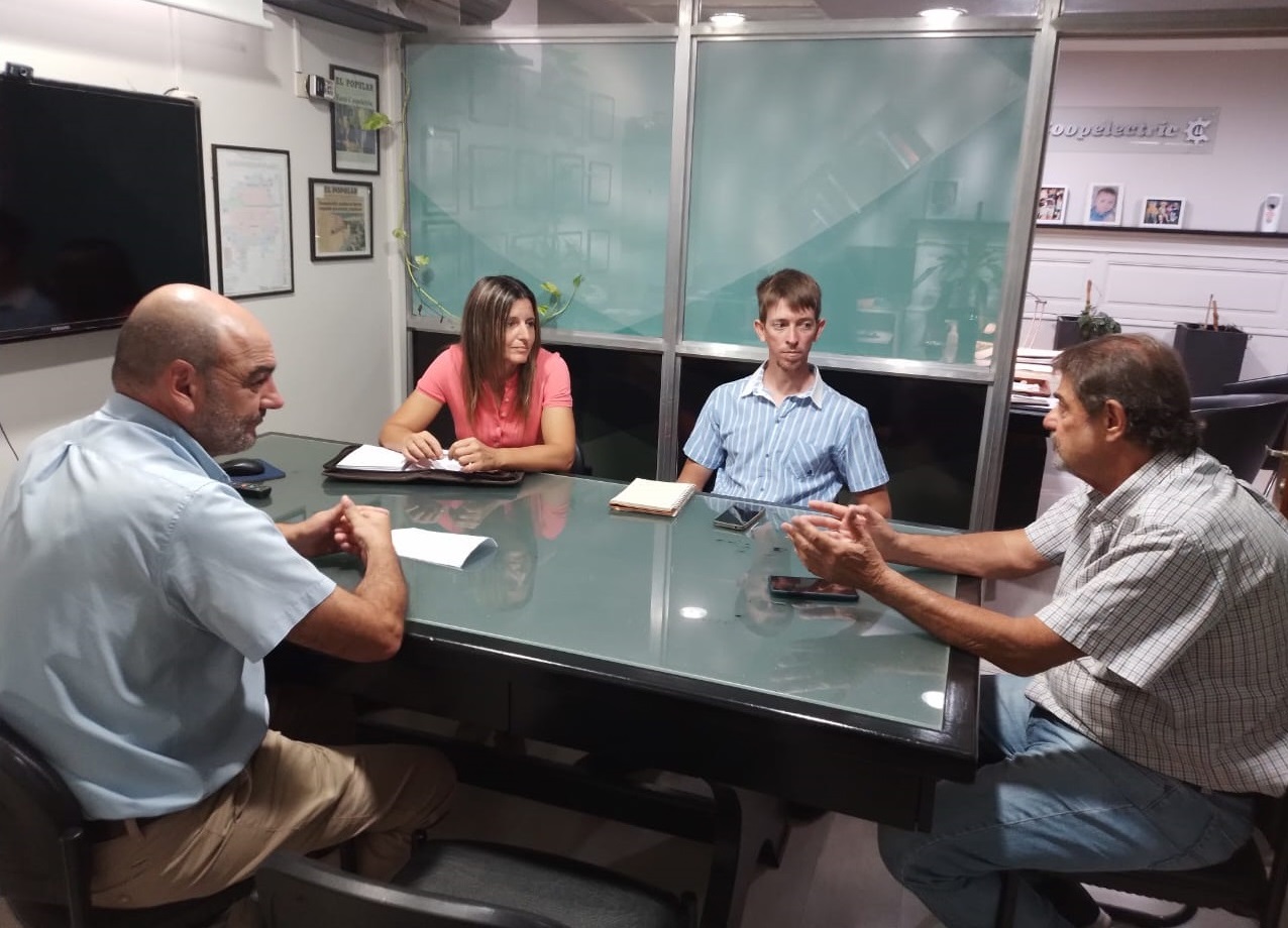 Encuentro institucional de Coopelectric