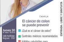 Se realizará la charla «el cáncer de colon se puede prevenir»