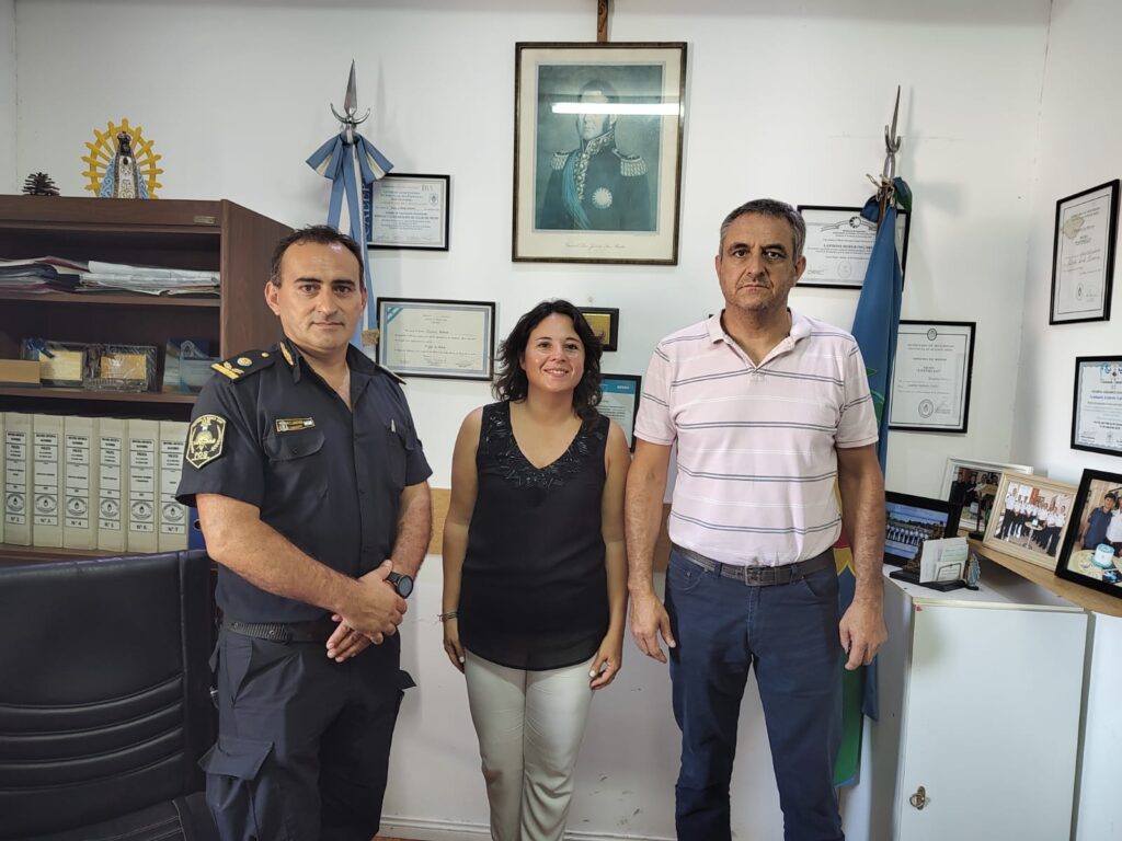 Vergel y Matrella mantuvieron un encuentro con el jefe distrital