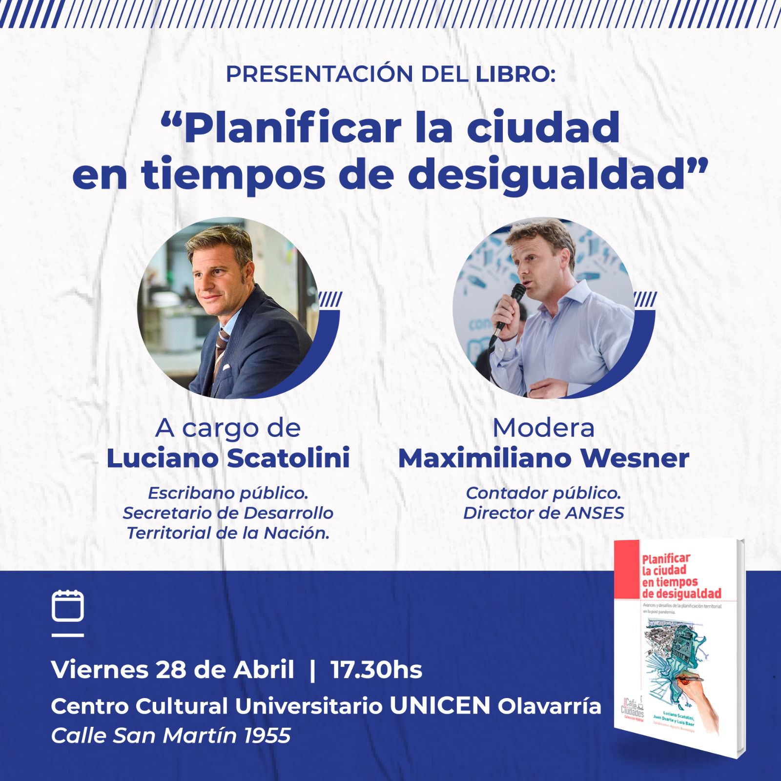 Luciano Scatolini presentará su