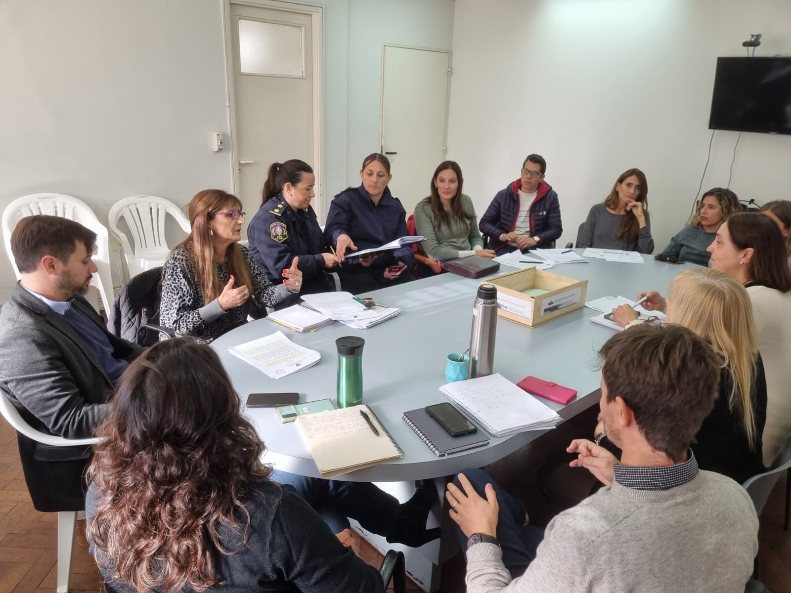 Reunión de concejales con