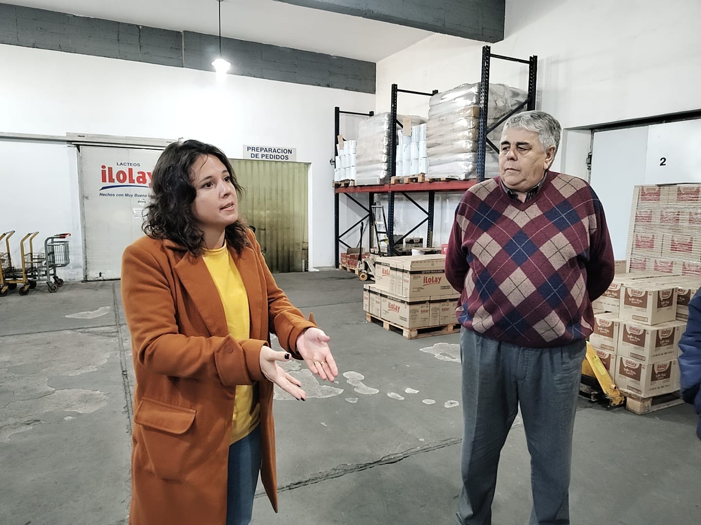 Belén Vergel visitó la