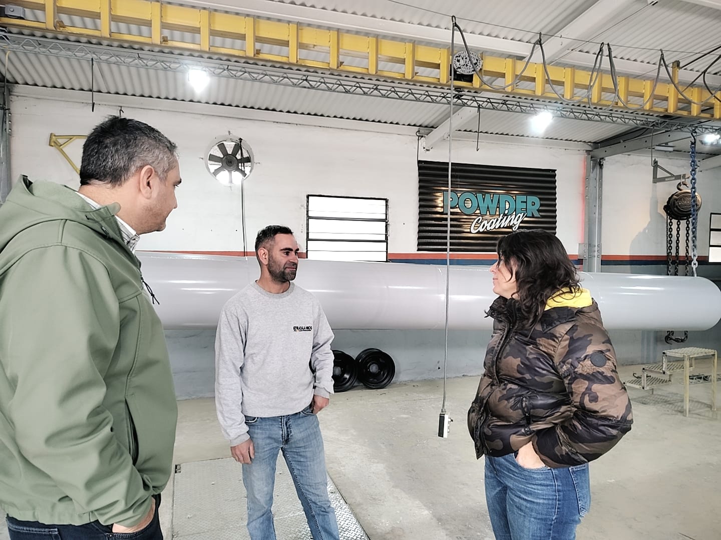 Concejales visitaron la empresa