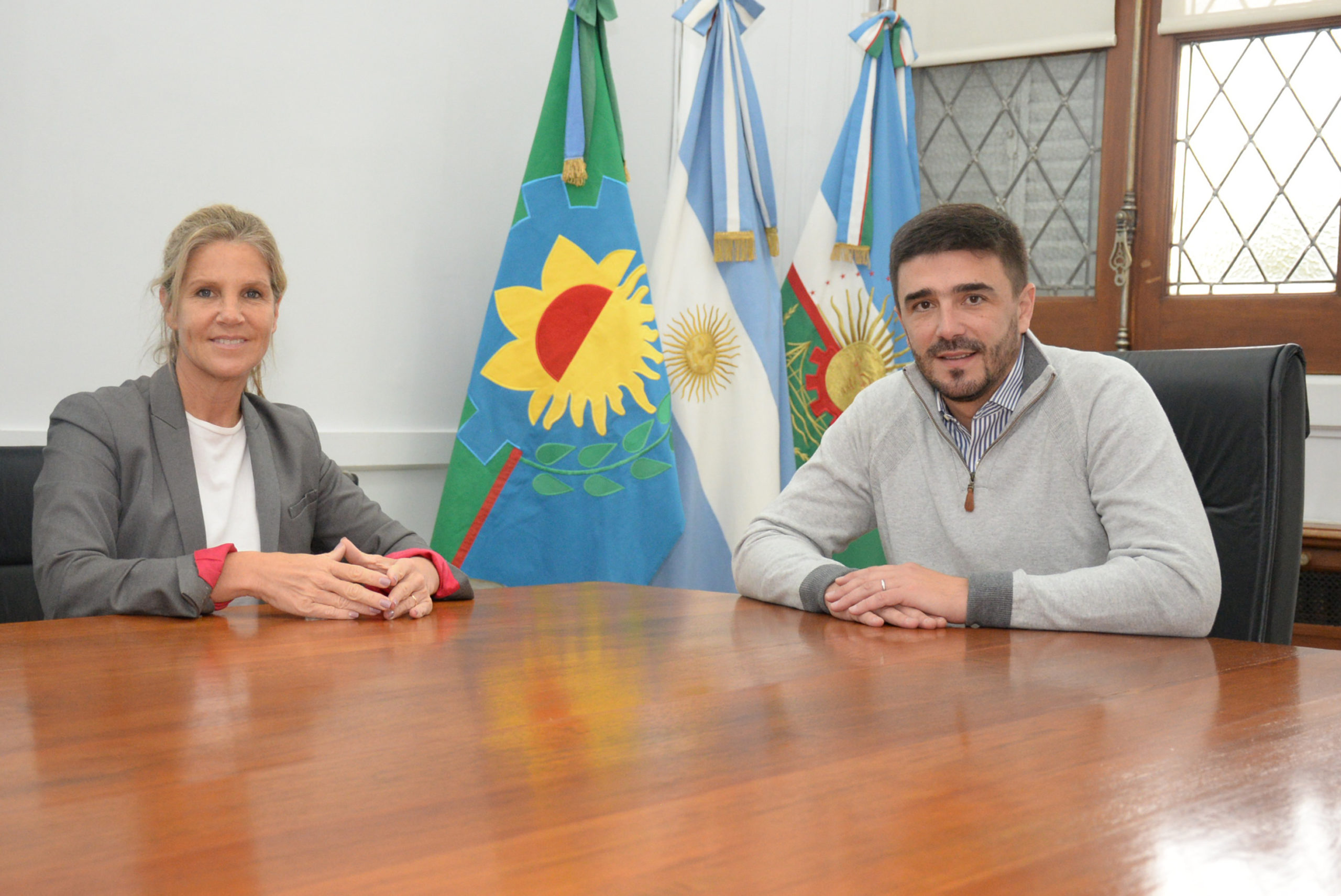 El intendente recibió a