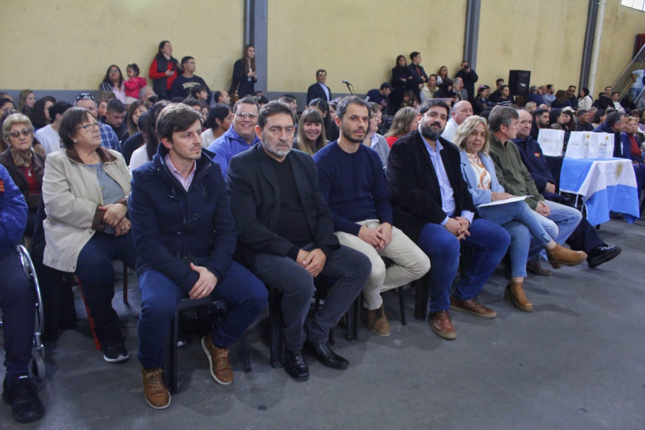 Marinangeli participó del acto