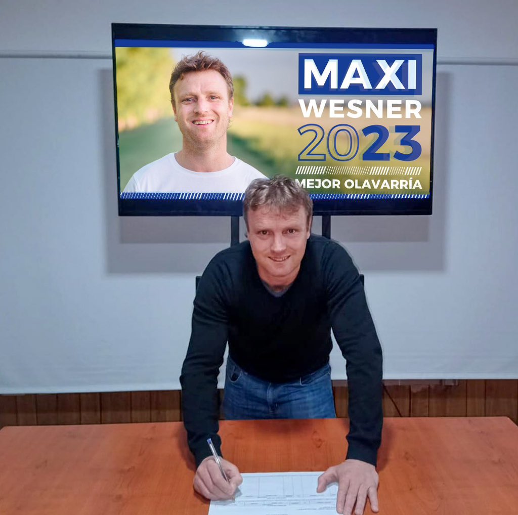 Maximiliano Wesner firmó su