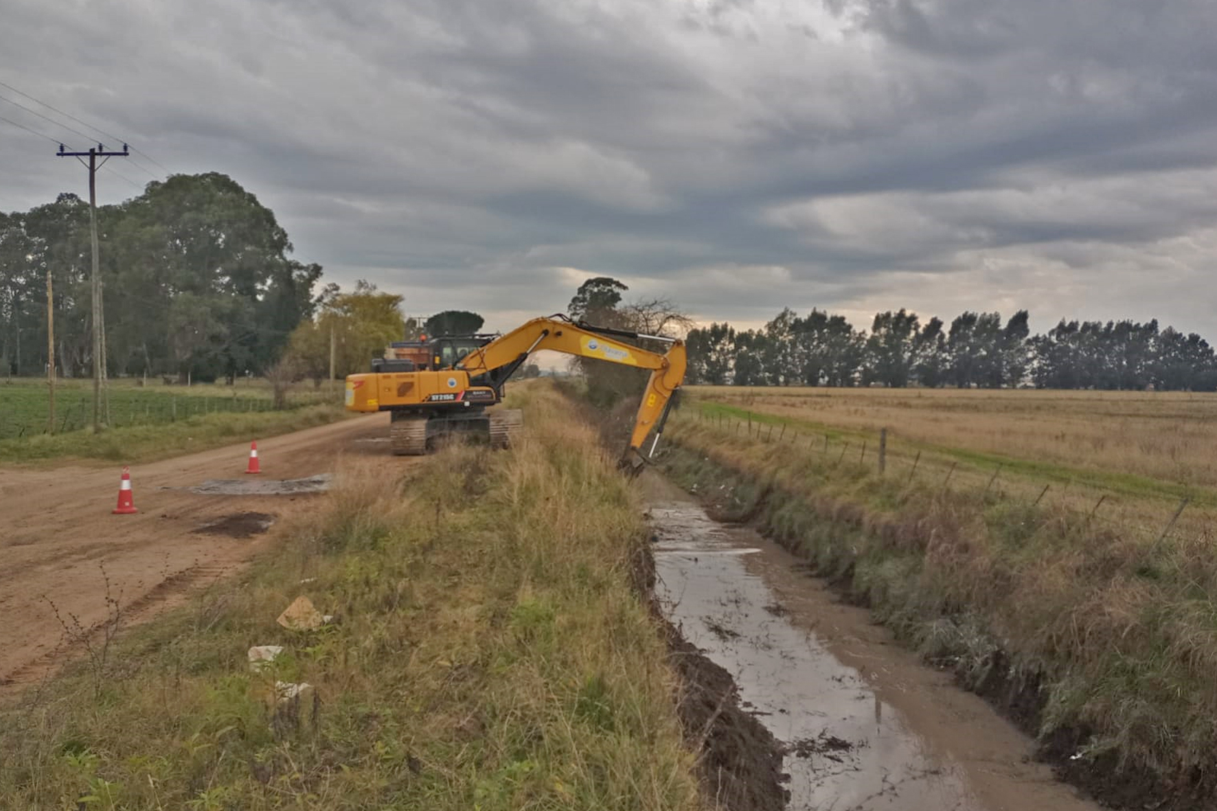 Obras en conductos pluviales