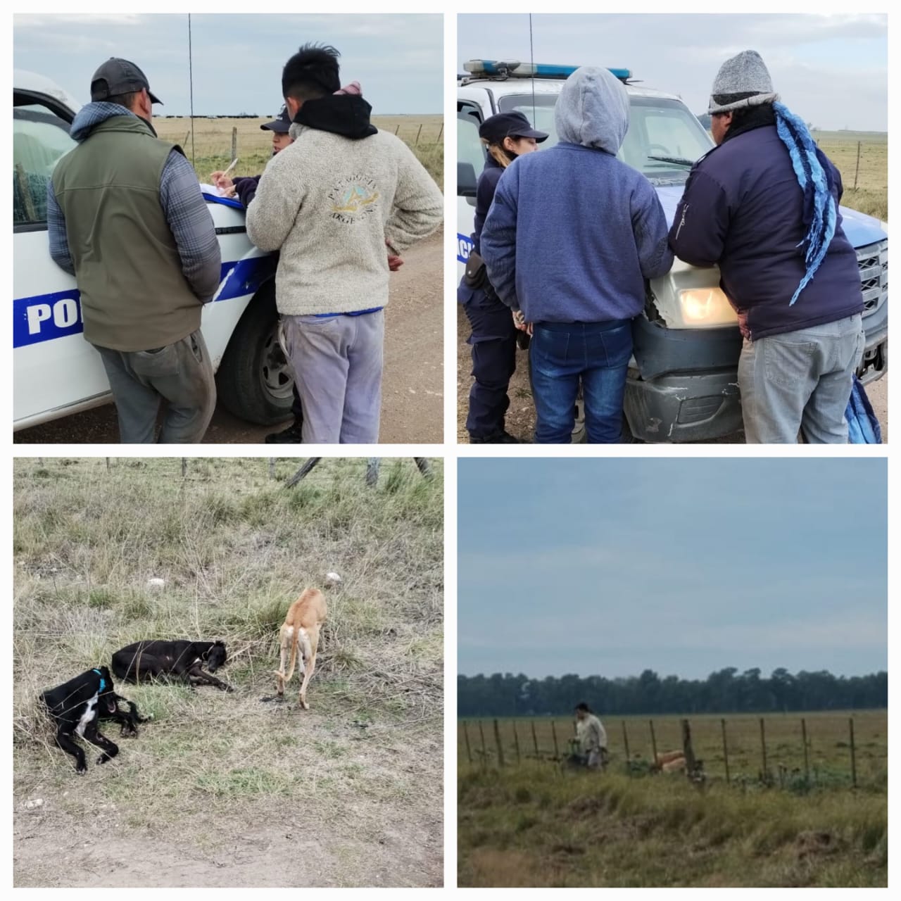 Infraccionaron a tres personas
