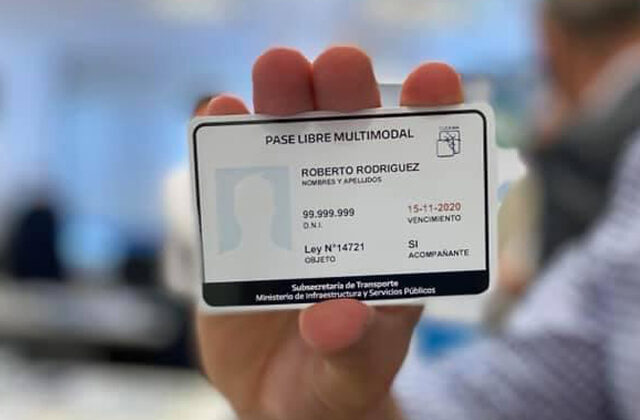 Entrega de Pases Libres