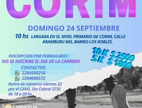 Se realizará una carrera