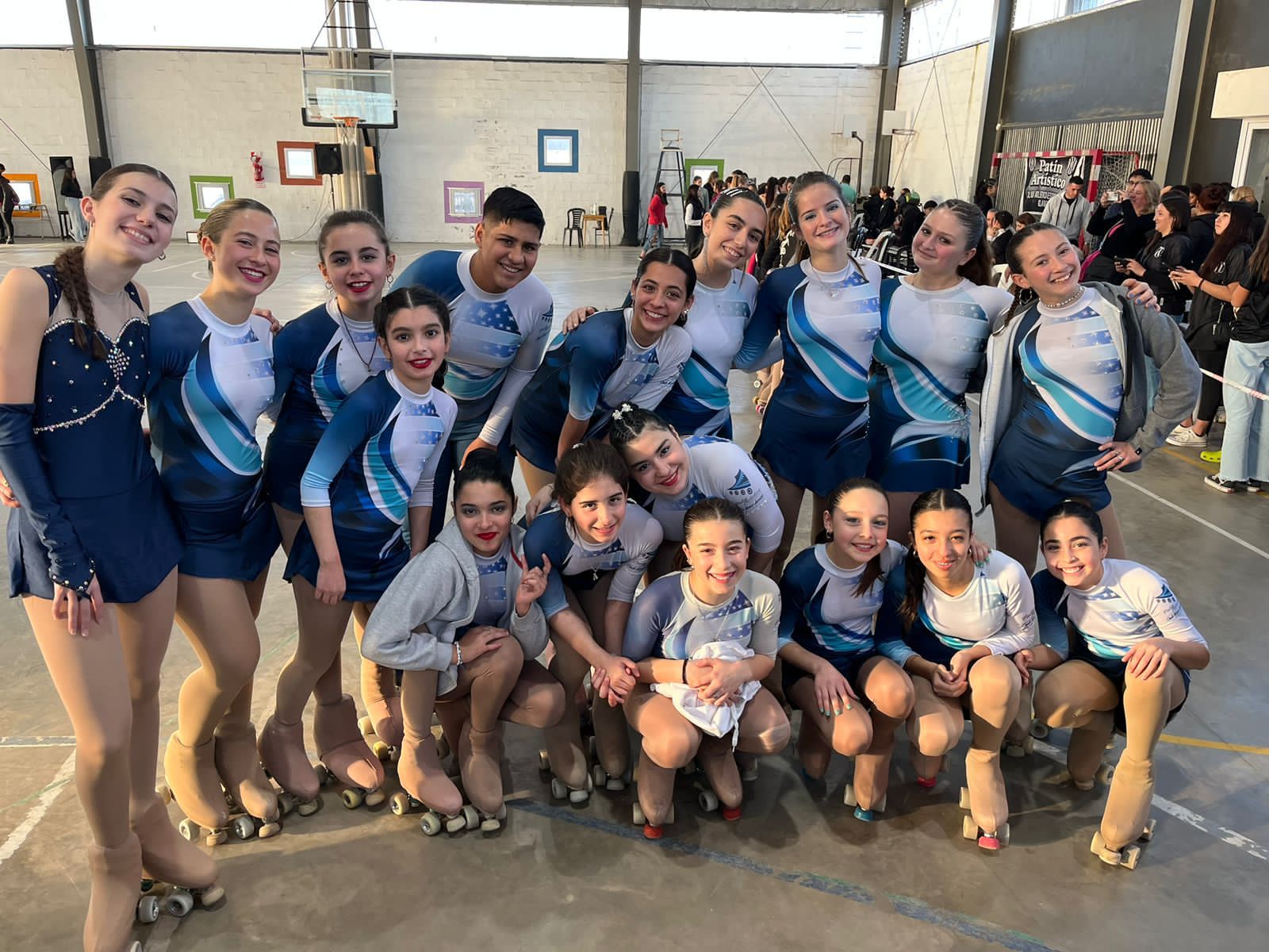 Excelentes resultados de patinadoras